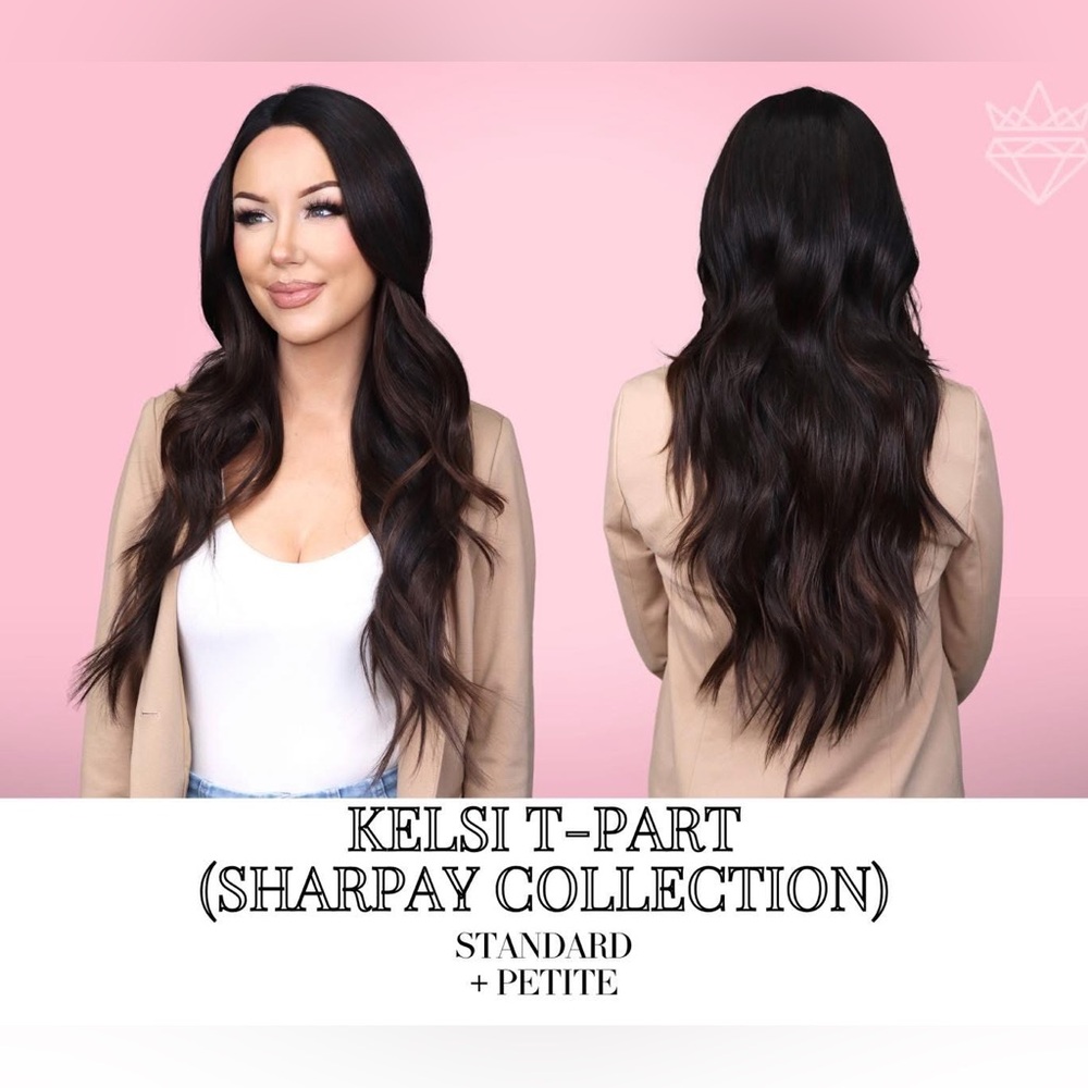 NWOT - Kelsi T-Part Wig - Sharpay Collection - Black